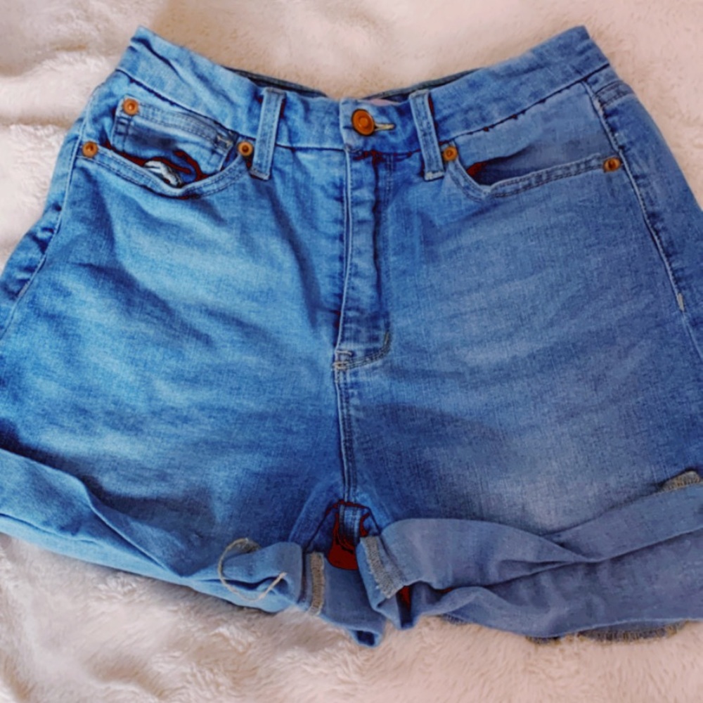 no boundaries jean shorts